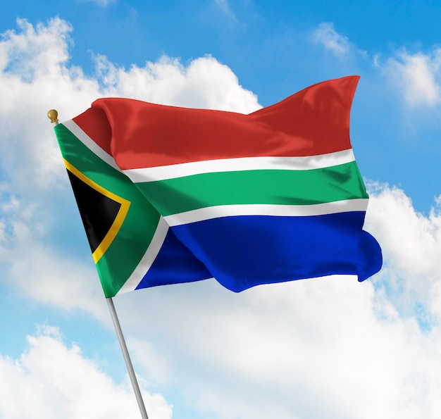 Photo flag of south africa