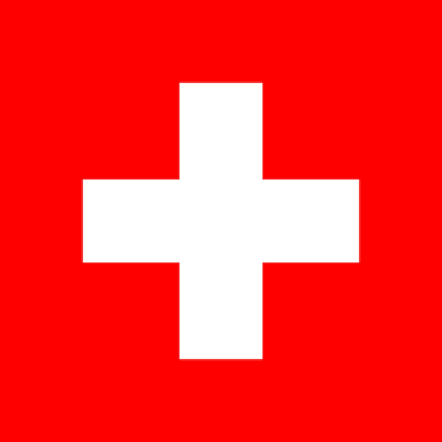 Photo flag of switzerland flag nation