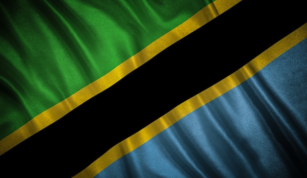 Foto bandiera della tanzania