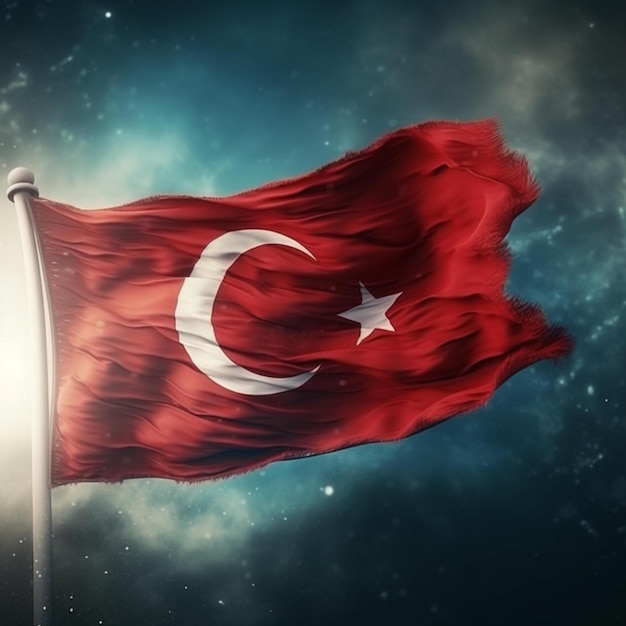 Flag of turkey