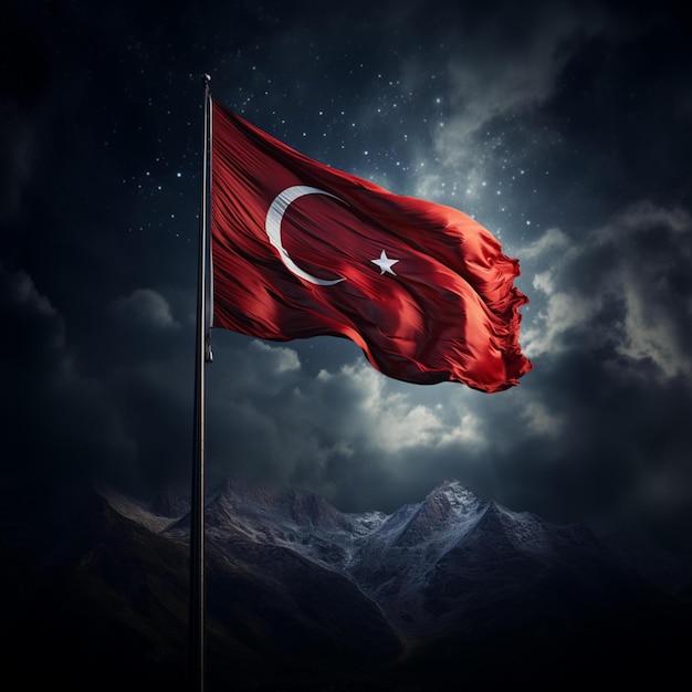 Flag of turkey