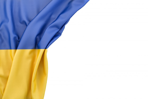 Foto bandiera dell'ucraina