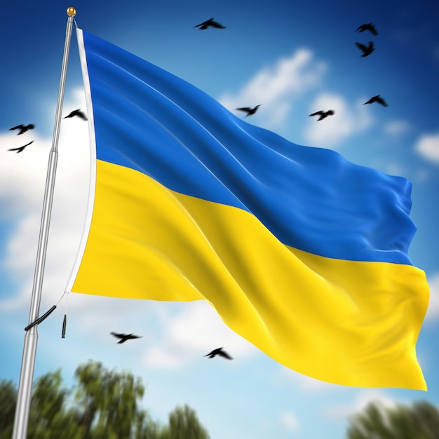 Флаг Украины