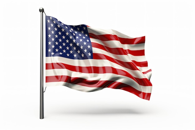 Photo flag of the united states of america