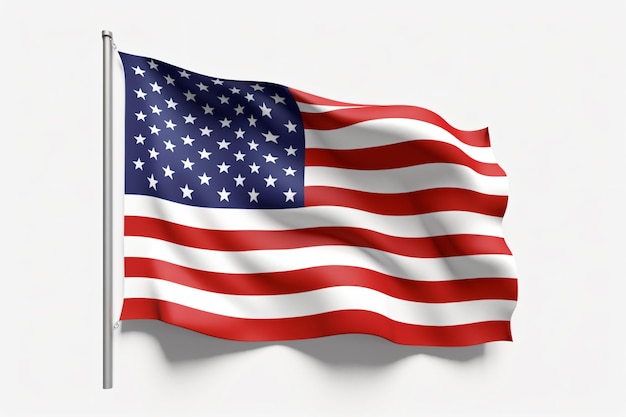 A flag of the united states of america