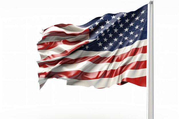 Photo the flag of the united states of america