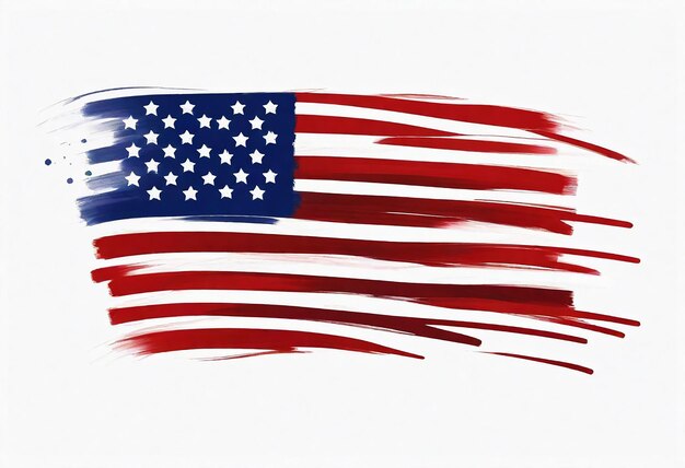 Photo the flag of the united states of america