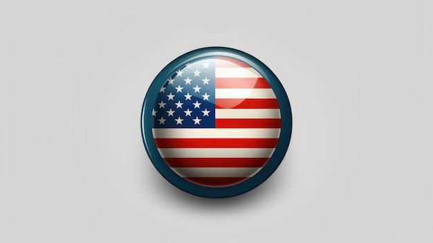 Photo flag usa icon