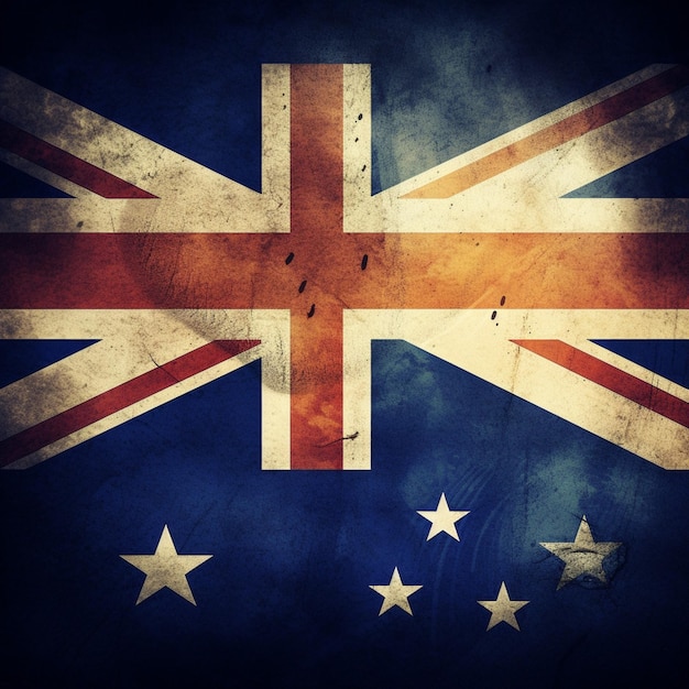 Flag wallpaper of Australia