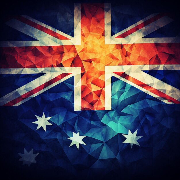 Flag wallpaper of Australia