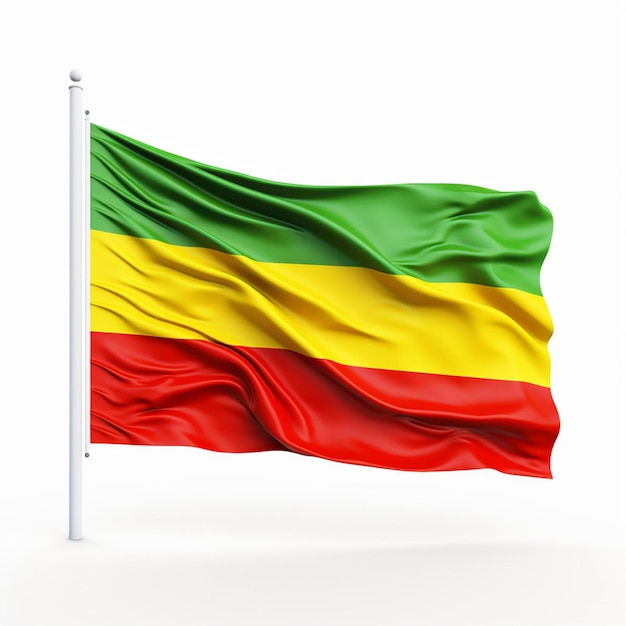 Flag wallpaper of Lithuania with white background h