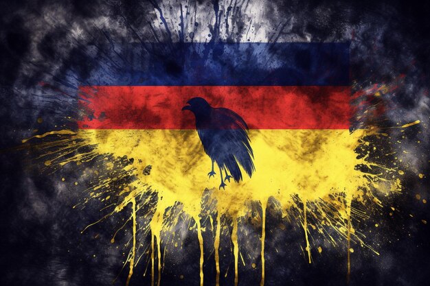 Flag wallpaper of Romania