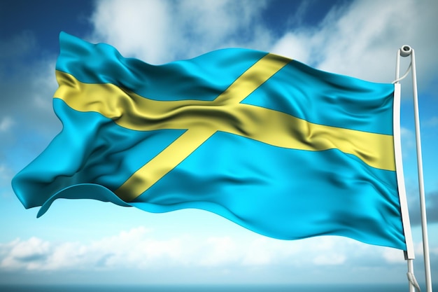 Flag wallpaper of Tanzania