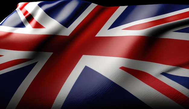 A flag with the word great britain on it