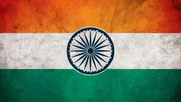 a flag with the word indian on it