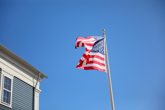 A flag with the word usa on it