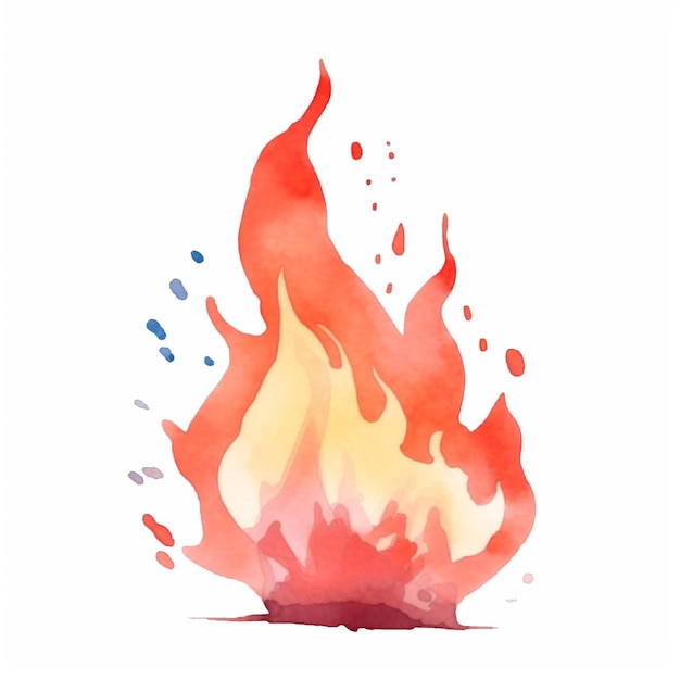 flame illustration