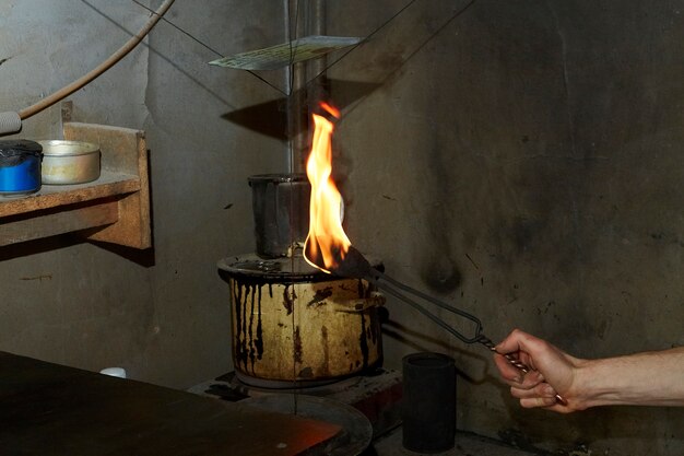 Печь из газового баллона своими руками - несколько доступных вариантов