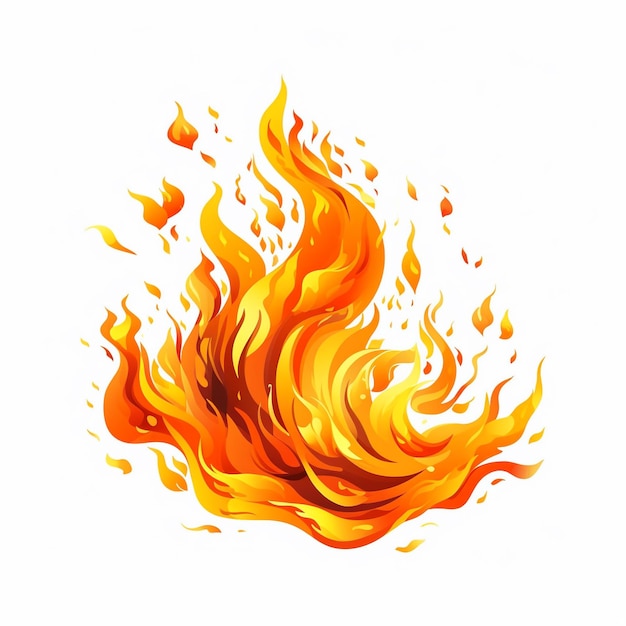 flame vector illustration