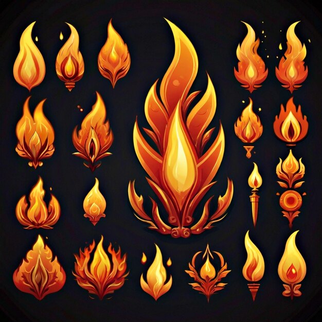 flame vectors