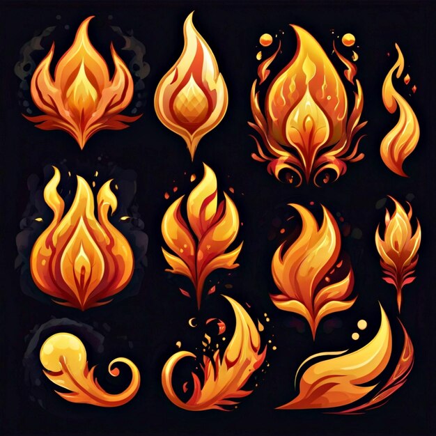 flame vectors