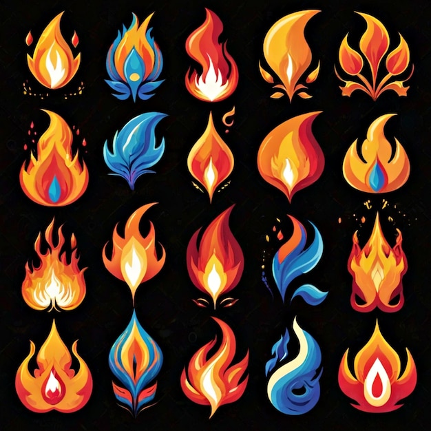 flame vectors