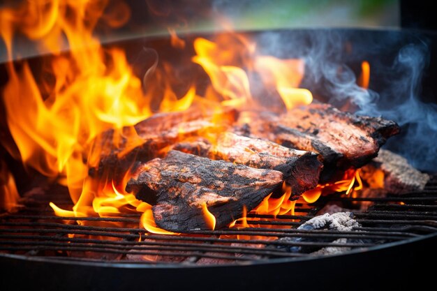 Foto le fiamme inghiottono un pezzo di carta