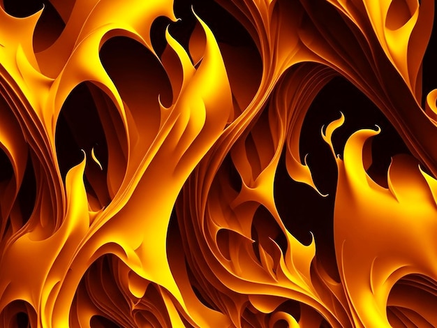 Photo flames of fire background