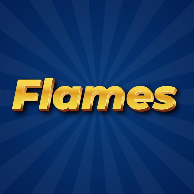 Flames Text effect Gold JPG attractive background card photo