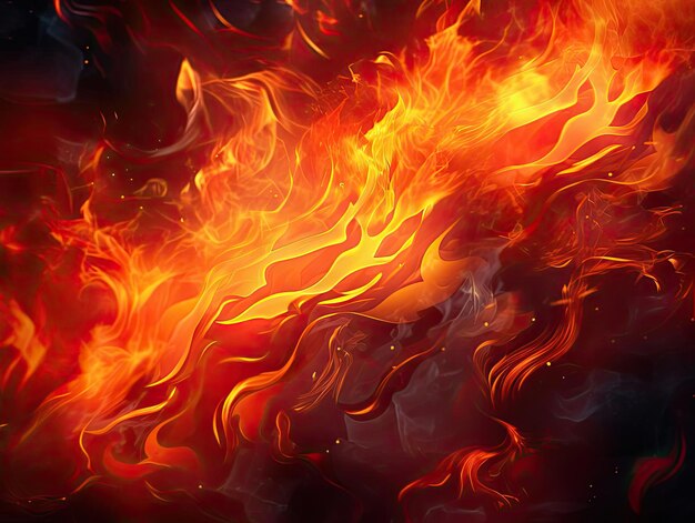 flames with in fiery in the style of bright backgrounds