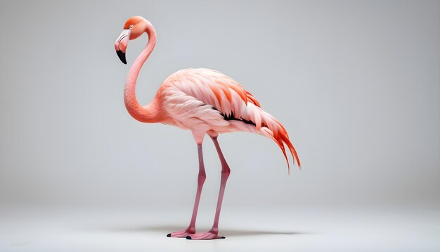 flamingo bird eat fish