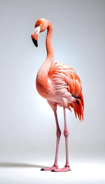 flamingo bird eat fish