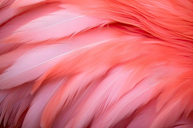 Photo flamingo feather background