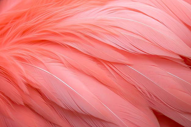 Flamingo Feather background