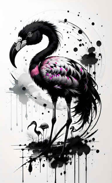 Flamingo vogel