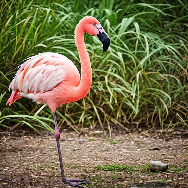 a flamingo