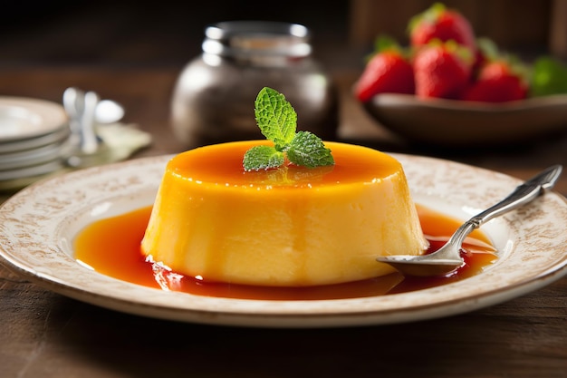 Flan Mexicano Mexicaans Flan Mexicaans Dessert