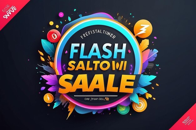 Photo flash sale announcement