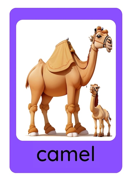 Flashcard Camel