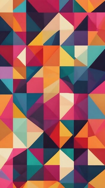 Flat design geometric pattern background graphic design geometric wallpaper