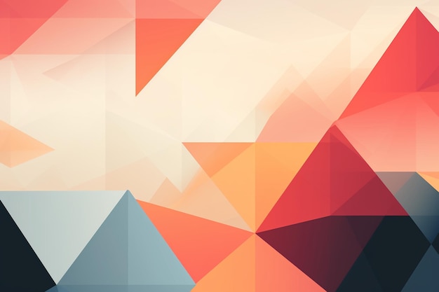 Flat geometric background