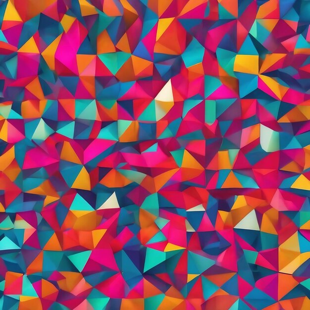 Flat geometric background