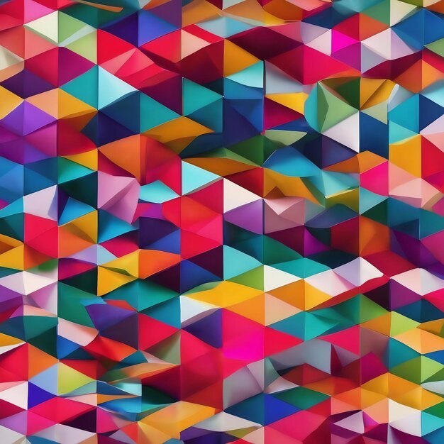 Flat geometric background