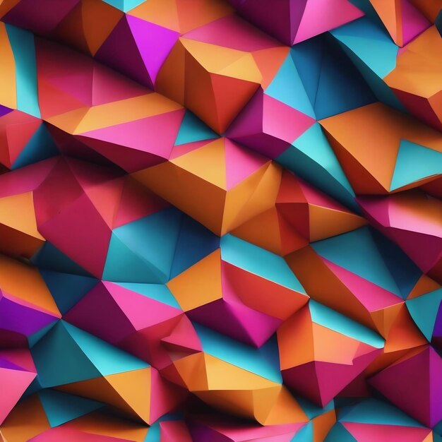 Flat geometric background