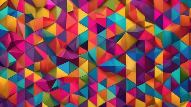 Flat geometric background