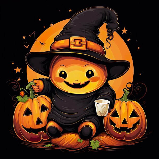 Cute Profile Pictures Halloween Themed Stock Illustration 2368533593