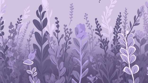 Flat Lavender Texture Background