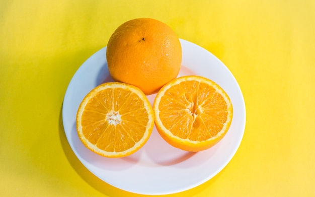 flat lay colorful fruit collection  slice orange mango and juice kathmandu nepal