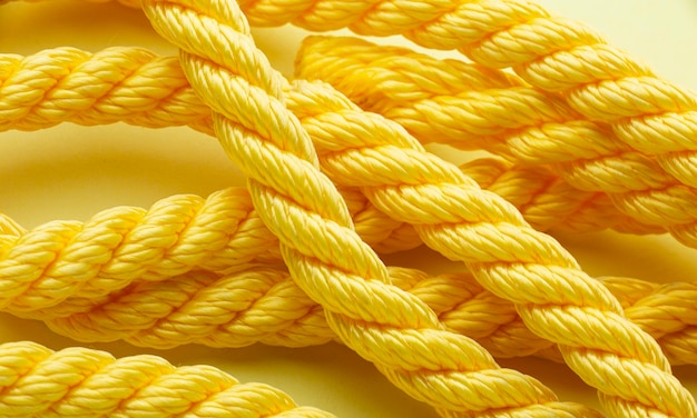 Photo flat lay rope texture composition close-up