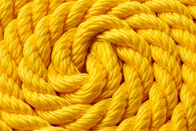 Photo flat lay rope texture composition close-up